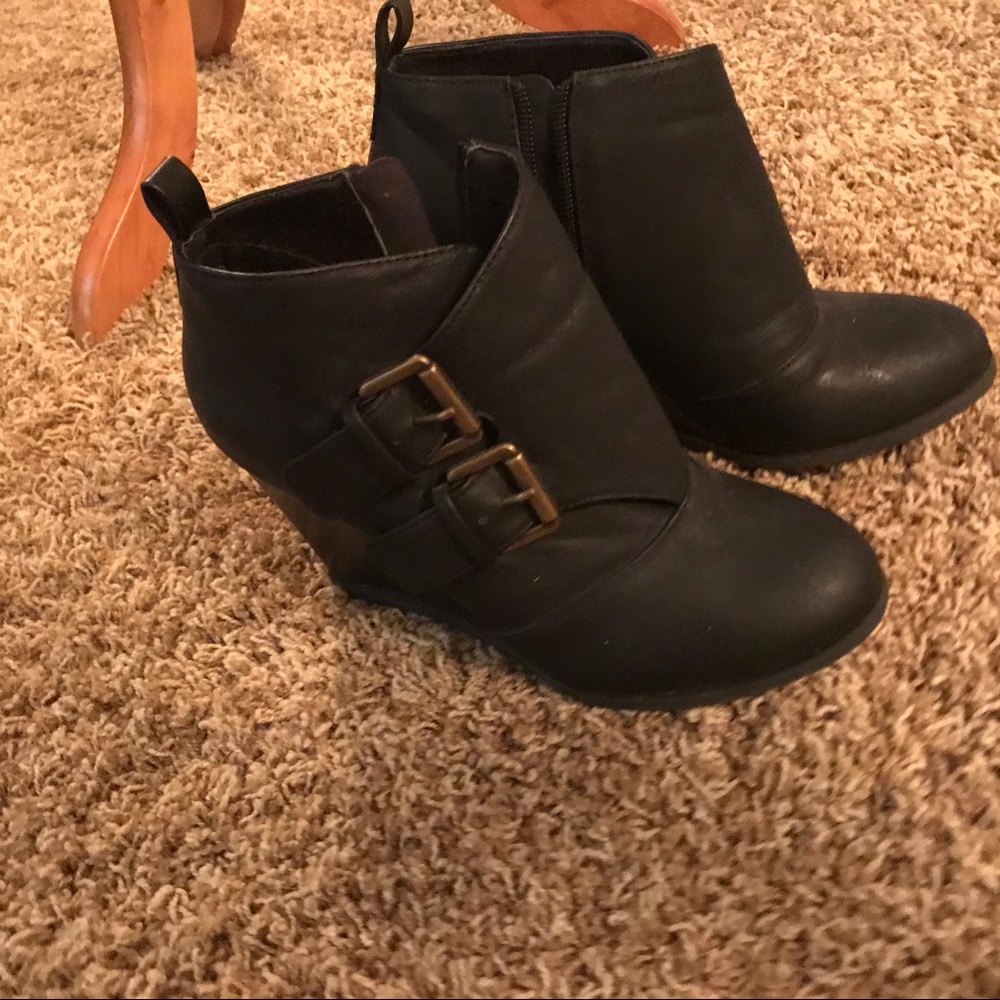 Black booties
